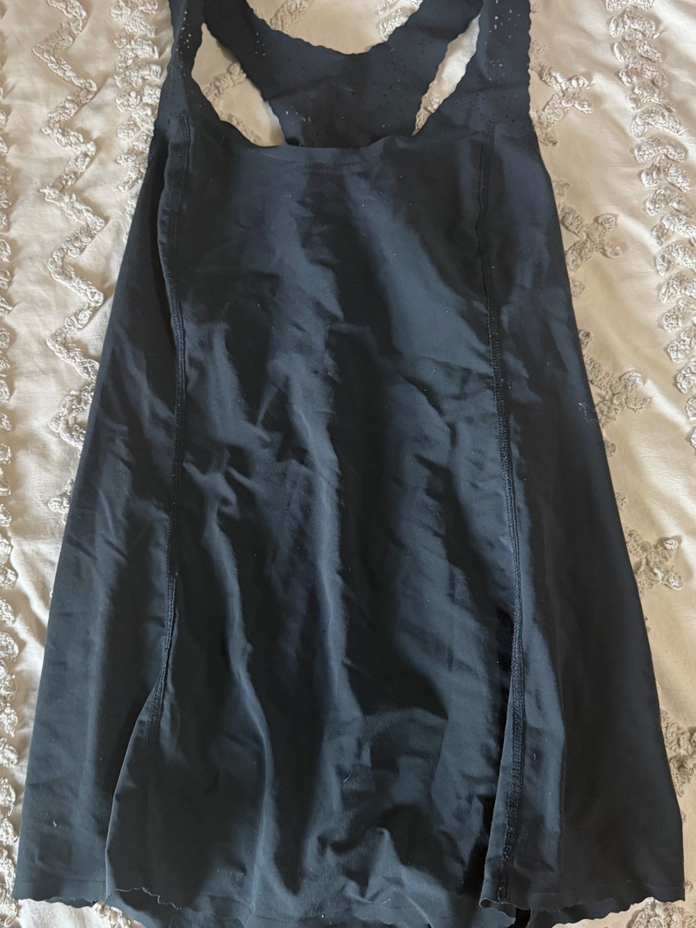 lululemon athletica Black A-Line Skirt with Racerback Detail
